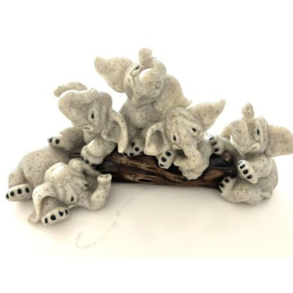 Quarry Critters 2002 Second Nature Design Elephants Enchanted 56506